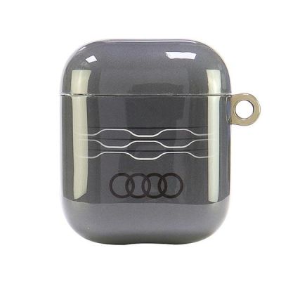 Audi IML Geometric Pattern Case for AirPods 1 / 2 - Gray
