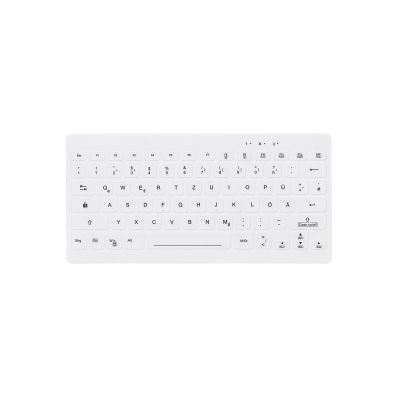 2. Active key AK-C4112F-FU1-W/GE - Wiper disinfection possible - Wireless - White - German