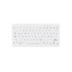 2. Active key AK-C4112F-FU1-W/GE - Wiper disinfection possible - Wireless - White - German