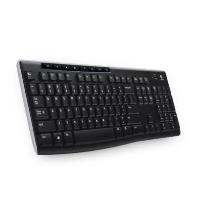 6. Logitech K270 Keyboard (Wireless Black USB) US