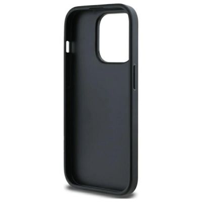 7. DKNY Quilted Stack Logo iPhone 14 Pro Max Case - Black
