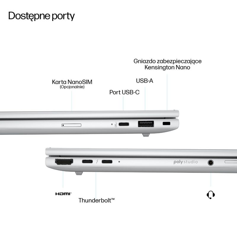 4. HP EliteBook 8 G1a Next Gen AI PC Copilot+ PC AMD Ryzen AI 7 PRO PRO 350 Laptop 35.6 cm (14") WUXGA 24 GB DDR5-SDRAM 512 GB SSD Wi-Fi 6E (802.11ax) Windows 11 Pro Silver