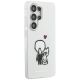 4. Karl Lagerfeld IML Karl&Choupette MagSafe Case for Samsung Galaxy S26 Ultra - Transparent