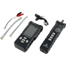 ALANTEC Network Cable Tester with PoE, Cable Tracing, Length Measurement and Continuity Testing Functions with Display, Advanced (NI058)