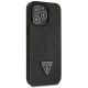 4. Guess Saffiano Triangle Logo case for iPhone 14 Pro Max - black