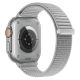 2. Tech-Protect NylonLoop Band for Apple Watch 44 / 45 / 46 / 49 mm – Grey