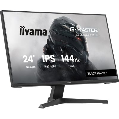 20. IIYAMA LED IPS MONITOR 23.8" G2441HSU-B1 Black Hawk 144Hz