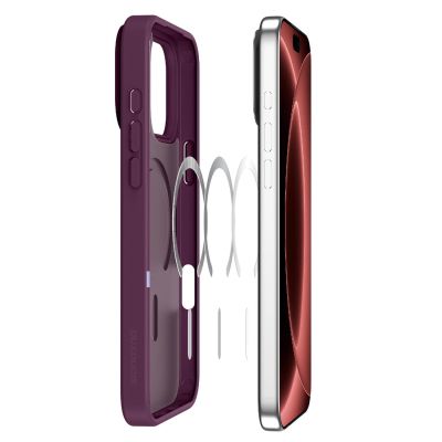 5. Dux Ducis Yind Case for iPhone 18 Pro Max / 17 Pro Max Compatible with MagSafe - Cherry