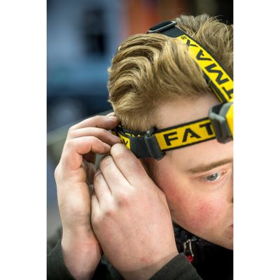 7. Stanley FMHT81509-0 Flashlight Black, Yellow Headlamp