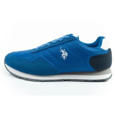 2. US Polo Assn sports shoes sneakers men's fashionable comfortable blue