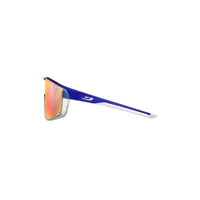 4. Julbo FURY Groupama-FDJ metallic blue / WHITE glasses