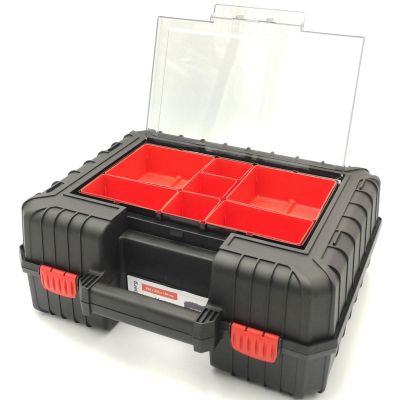 6. KISTENBERG POWER TOOL CASE WITH ORGANIZER WITH 7 BOXES HEAVY 40