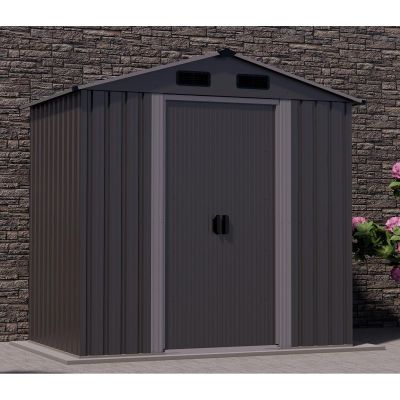 9. METAL GARDEN TOOL HOUSE 125X195X207CM
