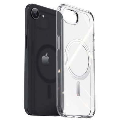 3. Dux Ducis Clin Mag Case for iPhone 16e / 17e Compatible with MagSafe - Black