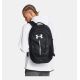 6. Under Armour UA Hustle 6.0 Backpack Hiking Backpack Black Polyester