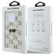 8. Karl Lagerfeld IML Karl Head Electroplated iPhone 16 Pro Case - Clear