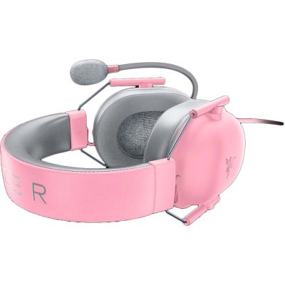 3. Razer Blackshark V2 X Gaming Headphones Pink