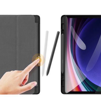 3. Dux Ducis Domo Samsung Galaxy Tab S9 FE case with stand - black
