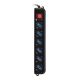 2. TECHLY POWER STRIP WITH UPS CABLE - 6 OUTLETS