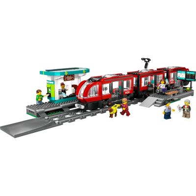 3. LEGO City 60423 City Tram with Station