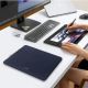 10. Tech-Protect Fleece Laptop Bag 15-16 - Navy Blue