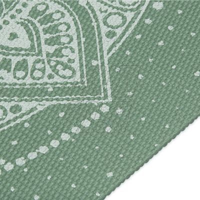 7. Gaiam Celestial Green Yoga Mat 5 MM 64950