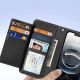 8. Dux Ducis Lawa Leather Case for iPhone 16e / 17e with Detachable Magnetic Wallet - Black