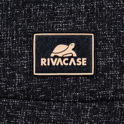10. RIVACASE Anvik 15.6" laptop backpack, 15L, black, made of waterproof material, pockets for a 10.5" tablet, smartphone, documents, accessories, bottle