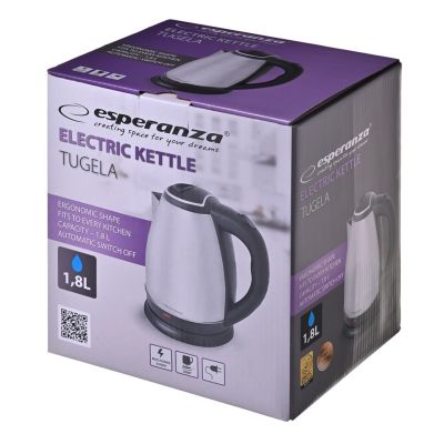 36. ESPERANZA ELECTRIC KETTLE TUGELA 1.8 L MATT EKK104X