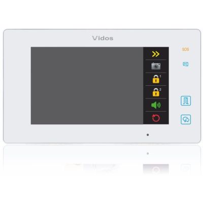 Video intercom monitor VIDOS DUO M1021W-2
