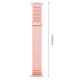 3. Tech-Protect NylonLoop Strap for Apple Watch 40 / 41 / 42 mm – Pink