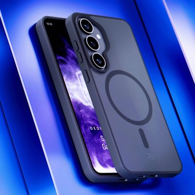 5. 3mk Smoke MagCase for Samsung Galaxy S25+ - Black