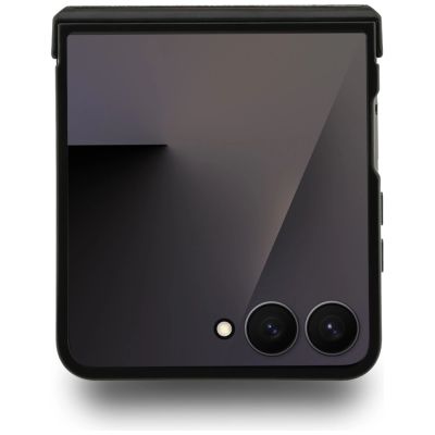 3. Karl Lagerfeld Karl&Choupette Pins MagSafe Case for Samsung Galaxy Z Flip 7 - Black