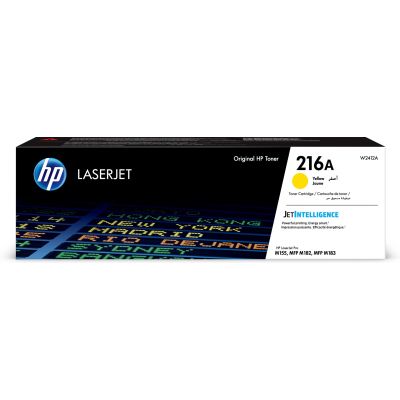 HP Toner Yellow HP 216A, HP216A=W2412A, 850 pages