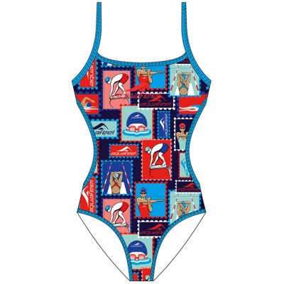 Aquafeel V-Back 140 Girls' Swimsuit