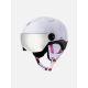 ROSSIGNOL Whoopee Visor IMPACTS Ski Helmet, White
