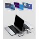 19. Baseus Metal Gleam 6-in-1 USB-C - USB-C PD 100W HUB 1x HDMI 4K 30Hz 3x USB-A 3.2 1x RJ45 - gray