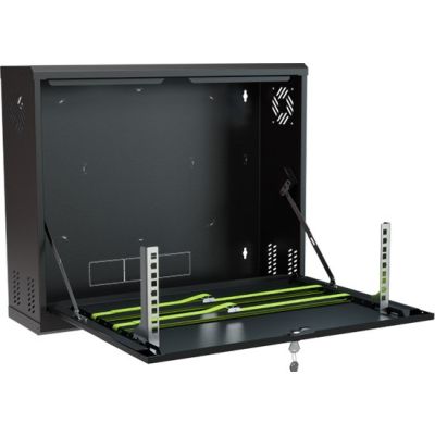 WALL-HUNG RACK CABINET CR19-3U-180-B STALFLEX