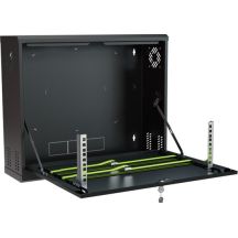 WALL-HUNG RACK CABINET CR19-3U-180-B STALFLEX
