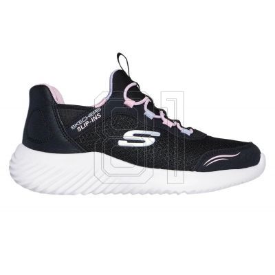 2. Skechers Slip-ins Bounder Simple Cute Jr 303585N-BLK shoes