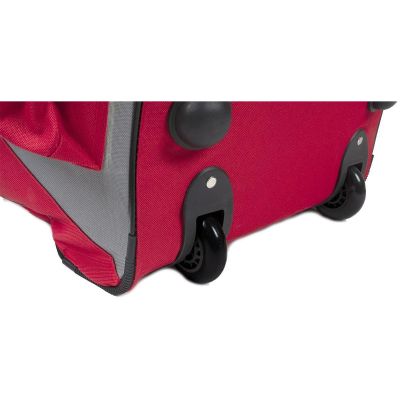 6. SLAZENGER RED TRAVEL SPORTS BAG WITH WHEELS