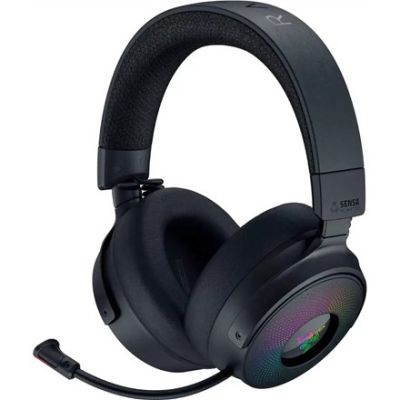 20. Razer Kraken V4 Pro Bluetooth Over-ear Microphone Wireless Black Headset