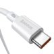 3. Baseus CATYS-C02 USB-C - USB-C PD QC FCP cable 100W 5A 2m - white