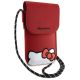 3. Hello Kitty Leather Hiding Kitty Cord bag - red