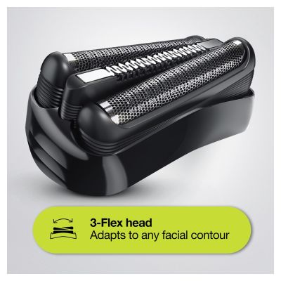 5. Braun Series 3 Shave&Style 300BT Electric Shaver, Men's Razor, Volt Green, Foil Shaver, Green, Buttons, LED, Charging, Power, AC/Battery