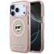 Karl Lagerfeld IML Choupette Head Logo MagSafe Case for iPhone 17 Pro Max - Pink