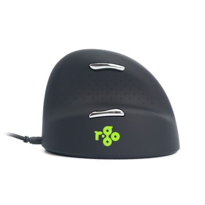 8. Ergonomic mouse for right-handed users R-Go Pele HE USB large black/silver retail