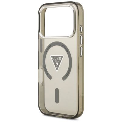 6. Guess IML Gradient Triangle Logo MagSafe Case for iPhone 17 Pro Max - Green