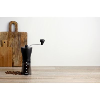 5. HARIO MSS-1DTB Manual Coffee Grinder (burr; black)
