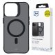 16. 3mk Smoke MagCase with MagSafe for iPhone 15 Pro - Semi-transparent